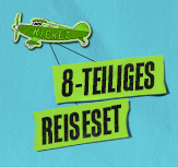 Erhalte eine praktische Reisetasche + 9 Minis gratis ab CHF 139*